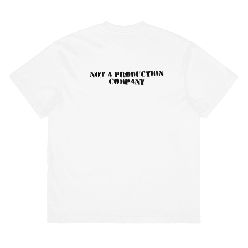 Not A Production tee back